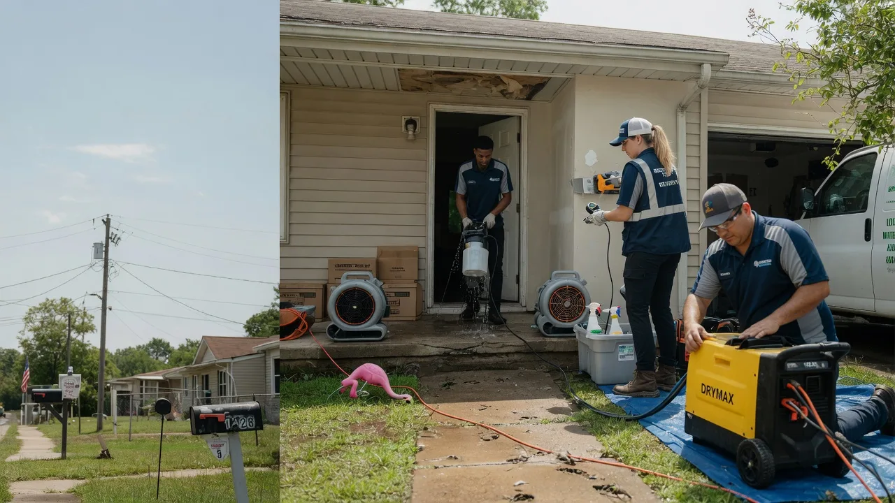 Storm Damage Water Removal in Longview, TX near me